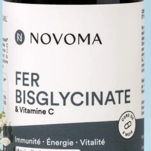 Fer Bisglycinate - Novoma - 90 gélules