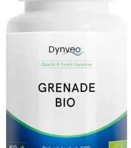 Grenade Bio Dynveo - 375 mg - 60 gélules - 30 % Punicalagines - 50% Polyphénols