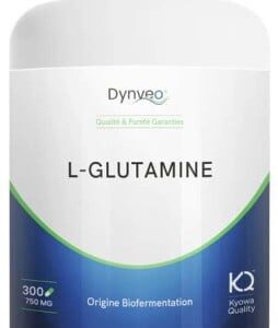 L-Glutamine 750 mg  - 300 gélules - Dynveo - Kyowa Quality