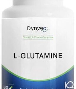L-Glutamine 750 mg  - 60 gélules - Dynveo - Kyowa Quality