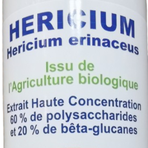 Hericium bio  500mg  extrait haute concentration - 60 gélules