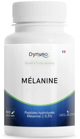 Melanine Dynveo 350mg Peptides Hydrolysées 60 gélules