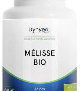 Mélisse bio - 60 Gélules - Dynveo