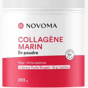 Collagène Marin en Poudre saveur fruits rouges - Novoma