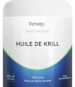 Huile de Krill Dynveo 180 gélules Qualité Superba Boost