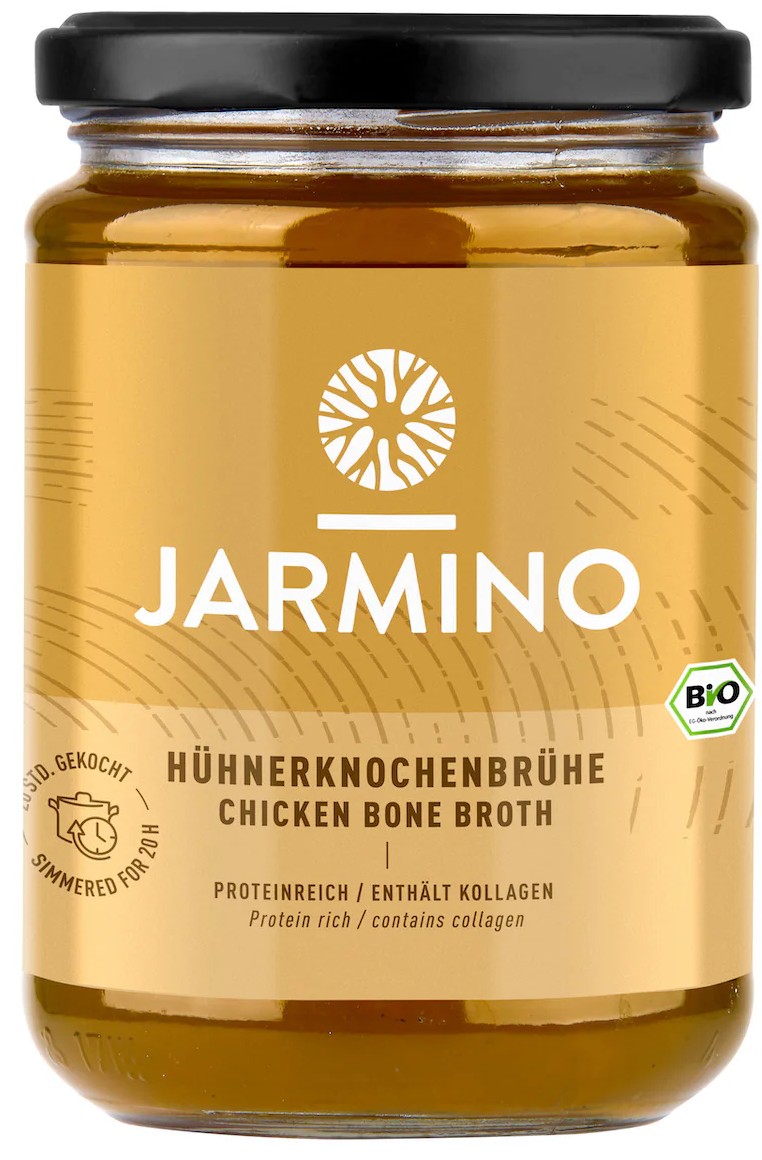 Bouillon d'os de poulet 350ml - Jarmino