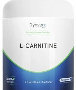 L-carnitine Dynveo  (tartrate) Carnipure® - 500mg / 300 gélules