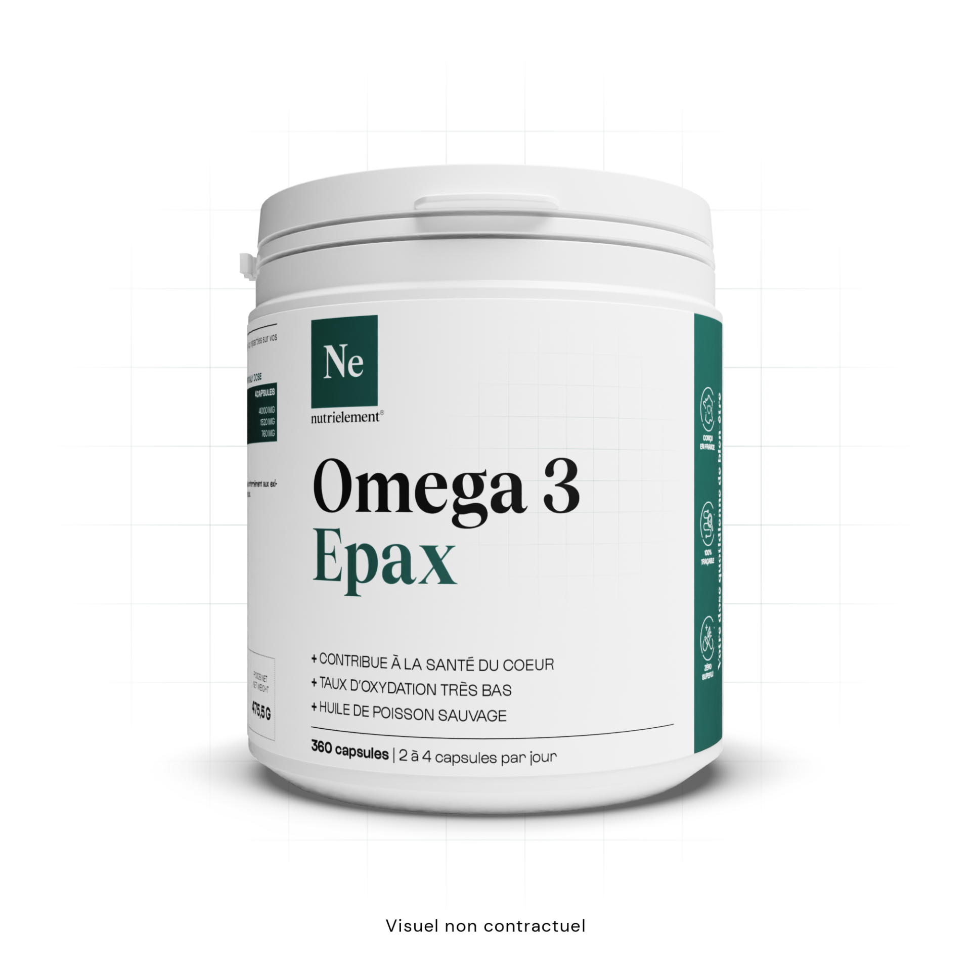 Oméga 3 Epax® Nutrielement – 360 Gélules