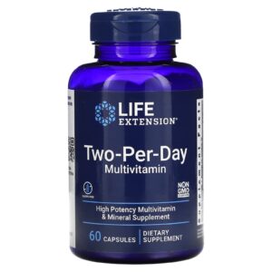 Two-Per-Day Multivitamines – Life Extension – 60 gélules Paris Herba Barona