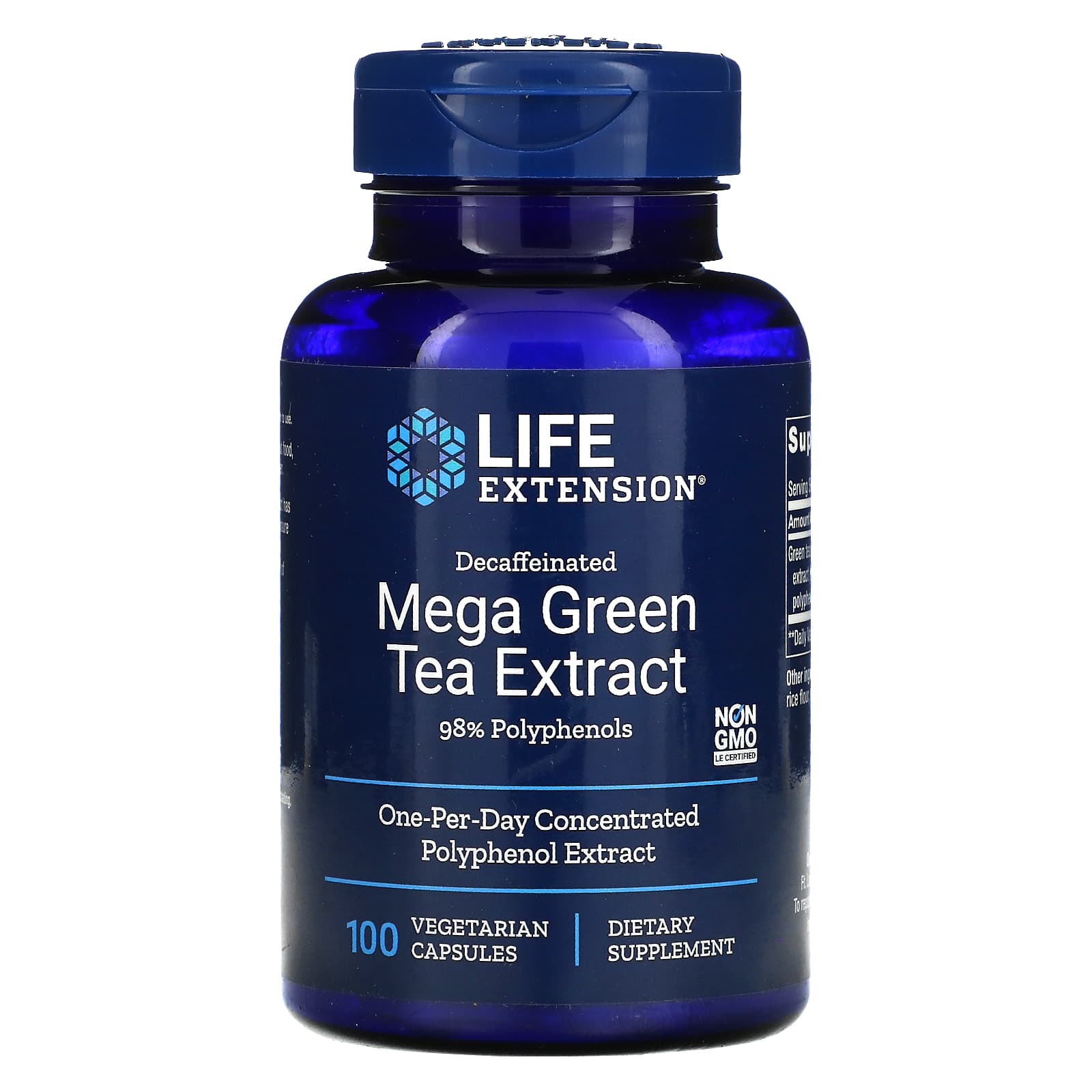 Mega Green Tea Extract – Life Extension – 100 gélules Paris Herba Barona