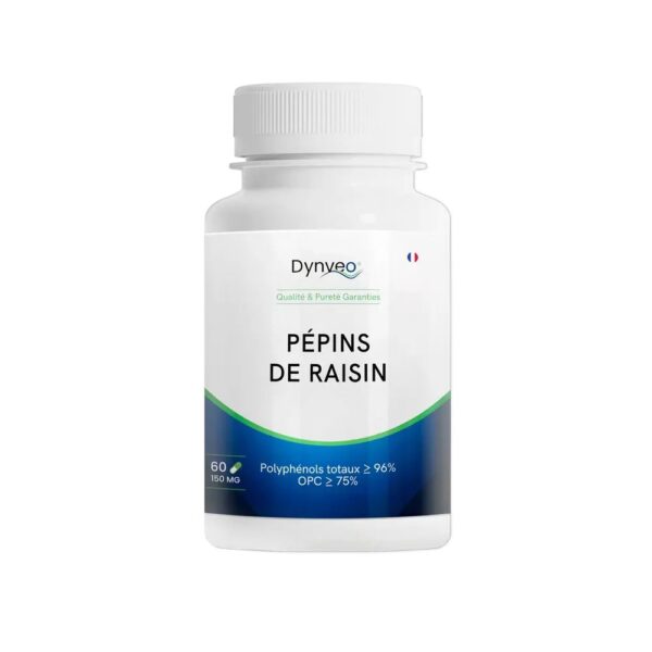 Extrait Pépins de Raisin 100 mg 60 gélules DYNVEO Dynveo Paris 12e Herba Barona