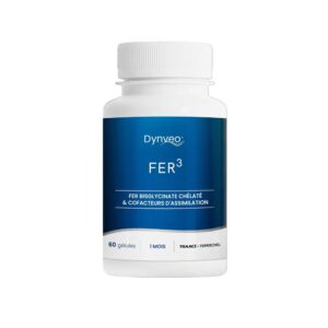 Fer3 – dynveo – Complexe Fer et Vitamine C 60 gélules Dynveo Paris 12e Herba Barona