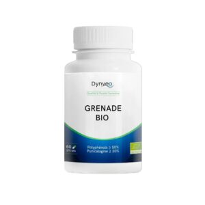 Grenade Bio Dynveo – 375 mg – 60 gélules – 30 % Punicalagines – 50% Polyphénols Dynveo Paris 12e Herba Barona