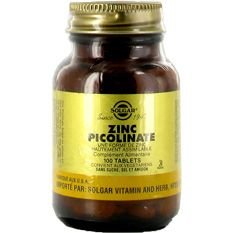 Zinc picolinate 22mg 100 comprimÃ©s - SOLGAR
