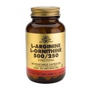 Arginine / Ornithine 500/250 50 Gélules SOLGAR Paris Herba Barona