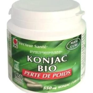 KONJAC – perte de poids – 120 gélules – Vecteur santé Paris Herba Barona