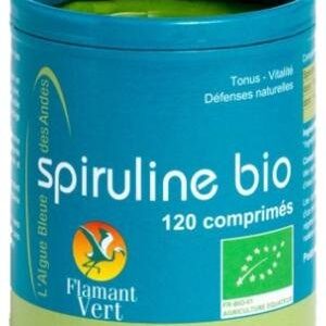 Spiruline Flamant vert 180 comprimés -ecocert Paris Herba Barona