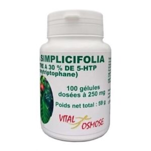 Griffonia Simplicifolia – 75 mg de 5-HTP par gélule -100 gel Paris Herba Barona