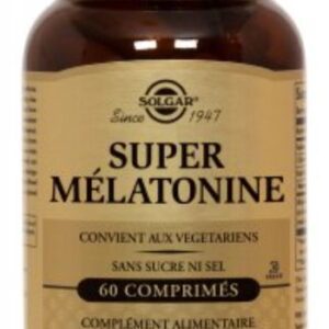 Super Mélatonine 1,9 mg SOLGAR 60 comprimés Paris Herba Barona