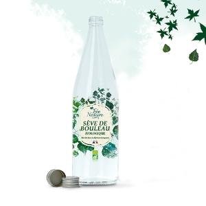 Sève de bouleau bio des Pyrénées -1 litre – Fée Nature Paris Herba Barona