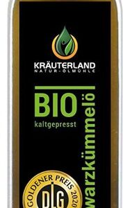 Huile de nigelle BIO non filtrée 250 ml – Krauterland Paris Herba Barona