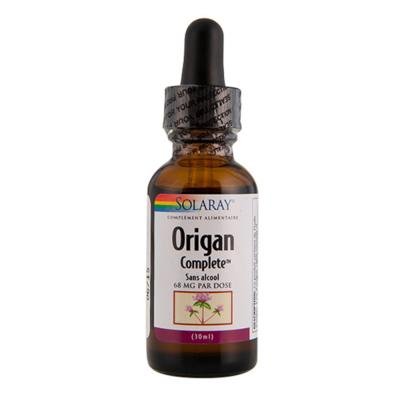 Origan Complete standardisé en carvacrol Solaray Paris Herba Barona