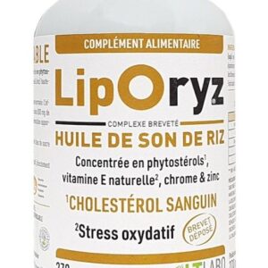 Liporyz – Huile de son de riz – 270 capsules – Lt Labo Paris Herba Barona