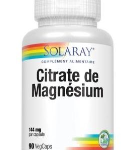 Citrate de Magnésium Solaray 144 mg 90 caps Paris Herba Barona