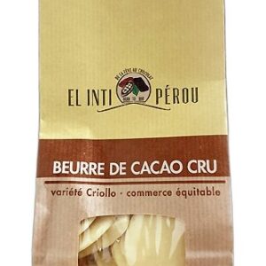 Beurre de Cacao cru et bio 200 g saldac Paris Herba Barona