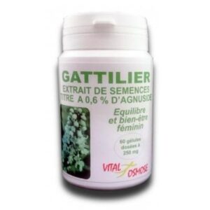 Gattilier extrait 250 mg titré à 0,6 % d'agnuside – 60 gélules Paris Herba Barona