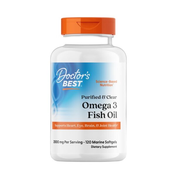 Omega 3 Golden Omega Doctor's Best 120 Softgels | Paris Herba Barona