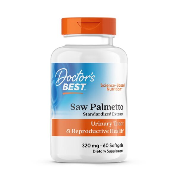 Saw Palmetto Prosterol 320 mg Doctor's Best 60 Softgels a Paris Herba Barona