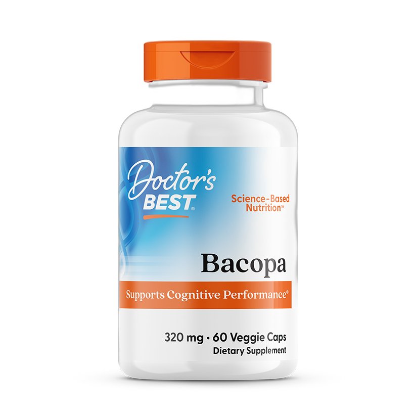 Bacopa Synapsa 320 mg 60 gelules Doctor's Best a Paris Herba Barona