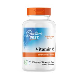 Vitamine C 1000mg Quali-C Doctor's Best 120 gelules | Paris Herba Barona