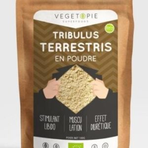 Tribulus Terrestris Bio en poudre 200g – Premium – Vegetopie Paris Herba Barona