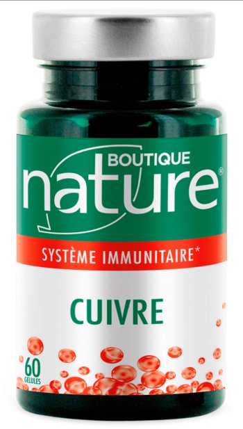 Cuivre 60 gélules Boutique Nature Paris Herba Barona