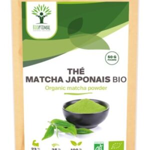 Thé Matcha Japonais bio – 50g – Bioptimal Paris Herba Barona
