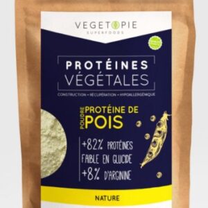 Protéines de Pois Bio en poudre – 1KG – Vegetopie Paris Herba Barona