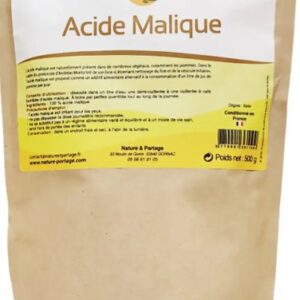 Acide malique poudre 500 g Nature et Partage à Paris Paris Herba Barona