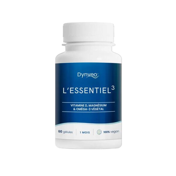 L' essentiel 3 – oméga-3 vitamine D magnésium – Dynveo – 60 Gél. – Cure 1 mois Dynveo Paris 12e Herba Barona