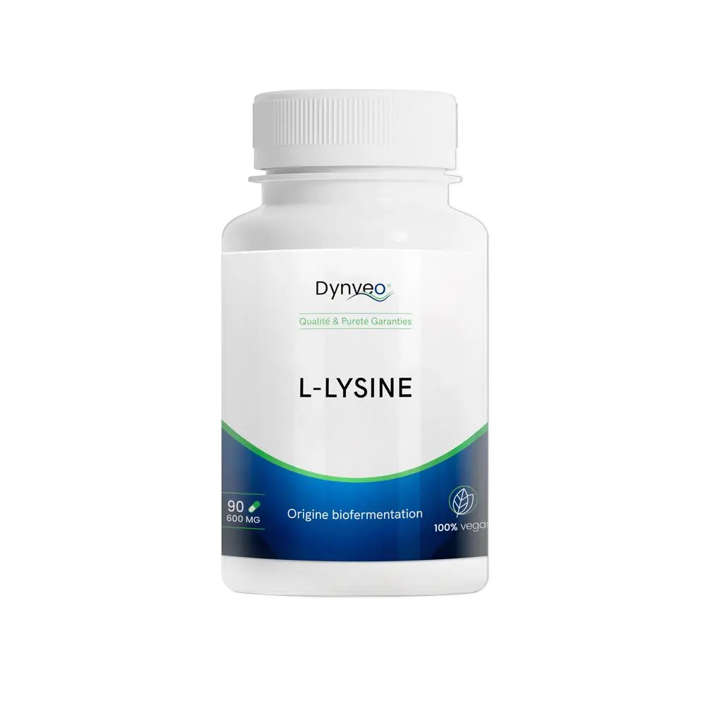 L-Lysine 600 mg – Dynveo – 90 gélules – Acide aminé essentiel – Paris 12e Dynveo Paris 12e Herba Barona