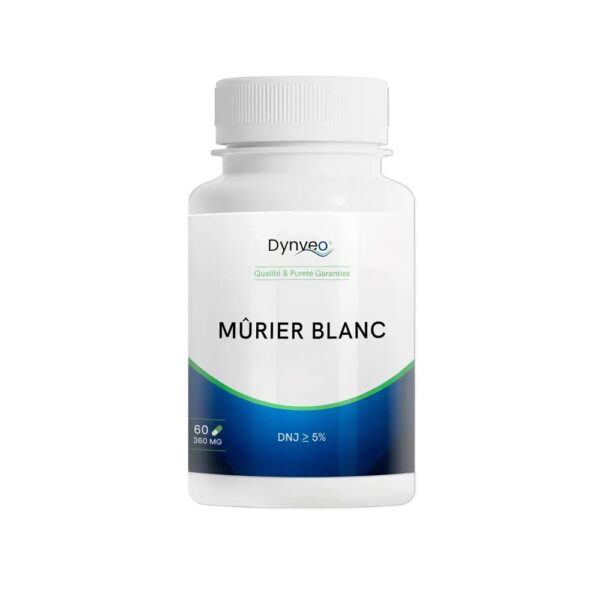 Murier Blanc – titré à 5% en DNJ – 60 gélules – DYNVEO Dynveo Paris 12e Herba Barona