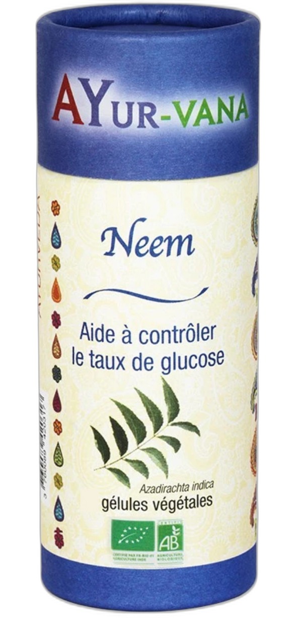 Neem Ayur-vana 120 gelules Paris 12e Herba Barona