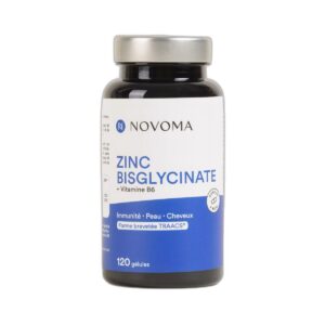 Zinc Bisglycinate Novoma 120 Gélules Paris Herba Barona