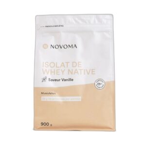 Isolat Whey Native Vanille 900g Novoma Acheter à Paris Herba Barona