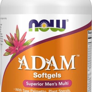 ADAM Multivitamines supérieur pour hommes Now Foods 90 Softgels Paris Herba Barona