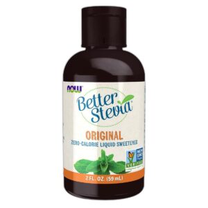 Better Stevia Liquide Grenade-Myrtille ( Pomegranate Blueberry) Now Foods 59 ml Paris Herba Barona
