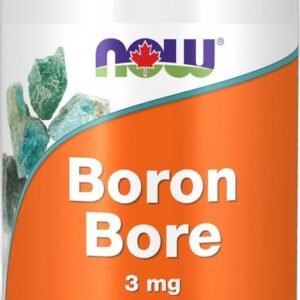 Bore 3mg 100 gélules Végétales Now Foods Albion traacs Paris Herba Barona