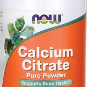 Citrate de Calcium en Poudre Pure Now Foods 227g Paris Herba Barona