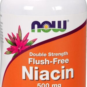 Niacine B3 Flush Free sans rougeur 90 veg Caps. Now Foods Paris Herba Barona